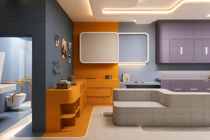 Mr. Chen's rebuilt room